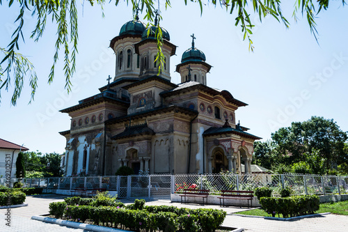 St. Alexander and St. Nicholas Cathedral in Sulina, Romania photo