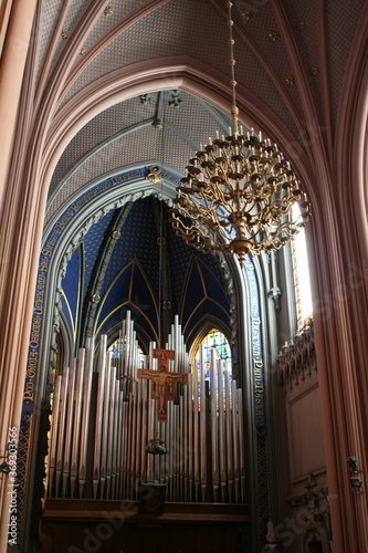 Church, organ hall, St. Nicholas in Kiev