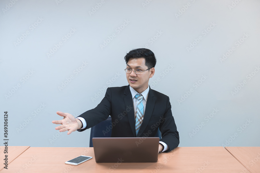 Asian business people meeting about new big project,Sign MOU with new factory,Thailand people,Conference meeting concept Asian business people meeting about new big project,Sign MOU with new factory,Thailand people,Conference meeting concept