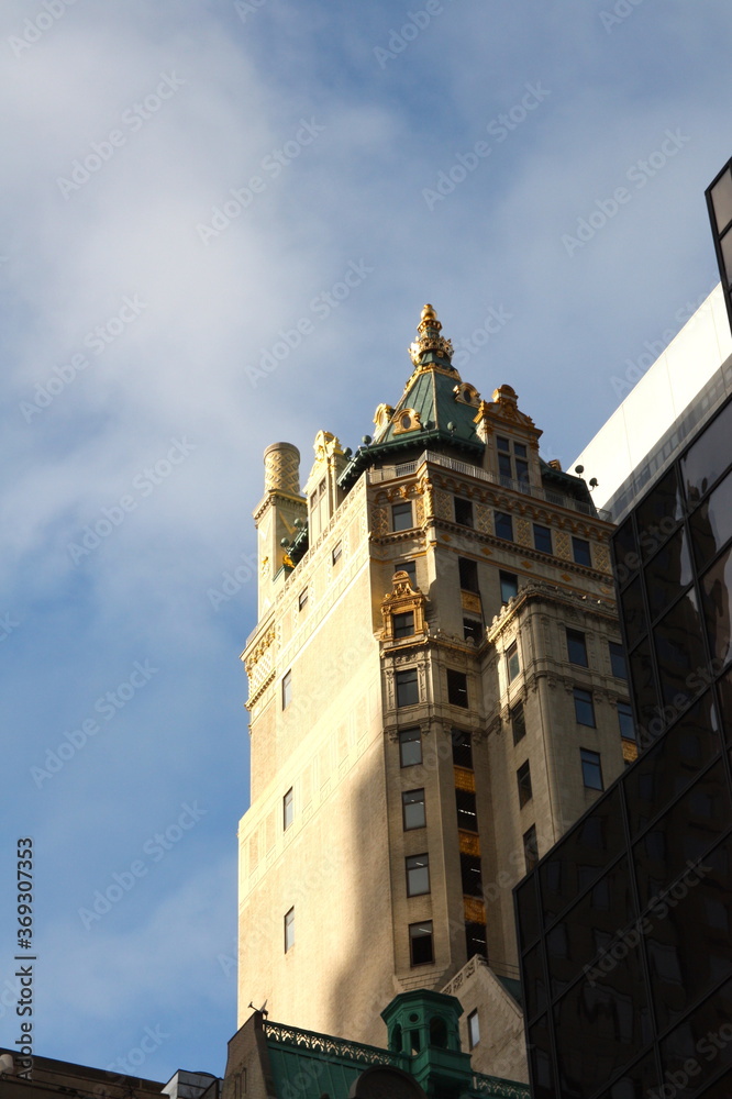 Historical building, Manhattan, New-York NY, USA, America.
