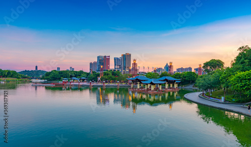 Qiandeng Lake Park  Foshan City  Guangdong Province  China