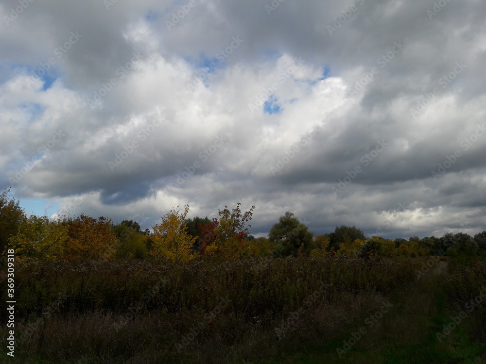 Obraz premium Chmury