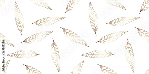 Summer print of exotic plants jungle tropical palm leaves. Geometric Pattern Seamless Floral Vector White Background Nature Wallpaper Trendy modern pattern. Fabric and textile design. bed linen