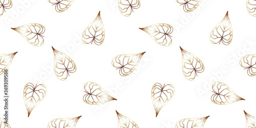 Summer print of exotic plants jungle tropical palm leaves. Geometric Pattern Seamless Floral Vector White Background Nature Wallpaper Trendy modern pattern. Fabric and textile design. bed linen