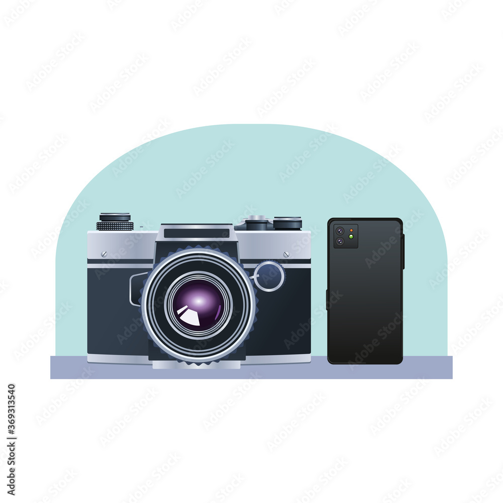 smartphone and camera devices technology