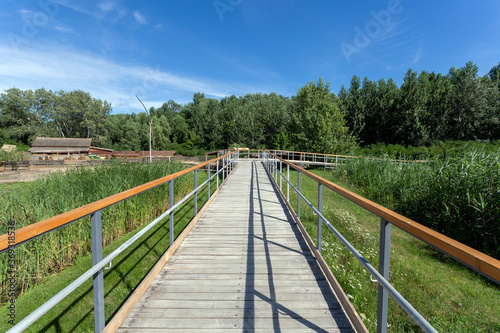 Nature trail at the Lake Tisza Ecocentre in Poroszlo