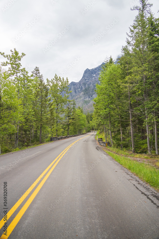 Going-to-the-sun-road, Glacier National Park, Montana