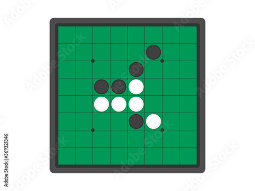Canvastavla オセロゲームのイラスト