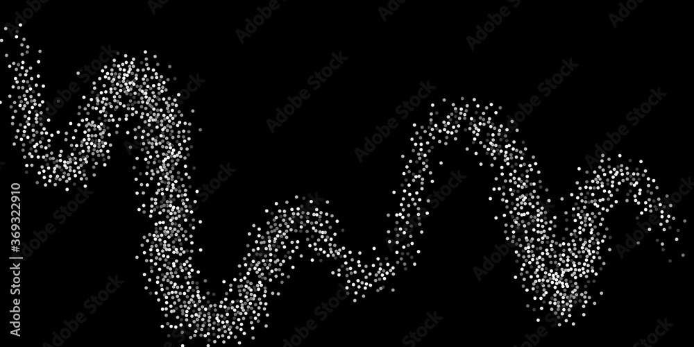 Silver confetti. Silver confetti.