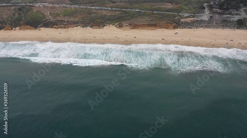 Drone Photos of Half Moon Bay in California.
