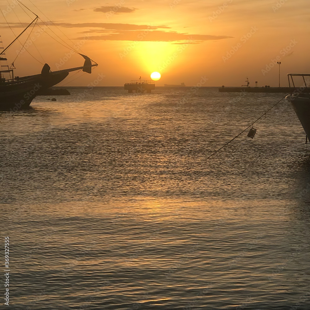 Fototapeta premium Port of Aruba