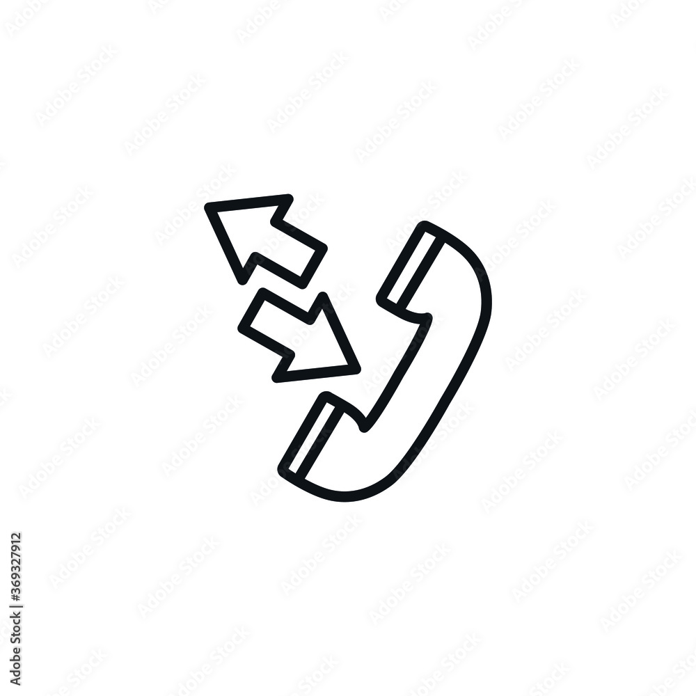 Call center and communication icon set