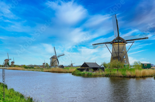 Windmills are the symbol of the Netherlands. Windmills are used in various fields of working