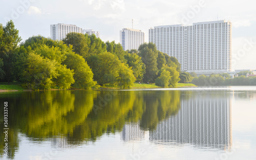 Canvas Print moscow park
