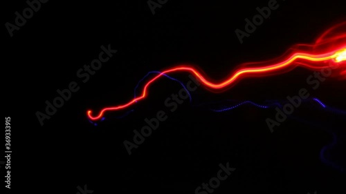 Ghostbuster proton pack energy beam / streams photo