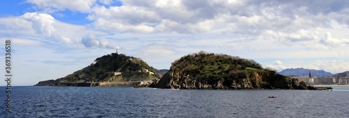 Isla Santa Clara y Monte Urgull - San Sebastian 