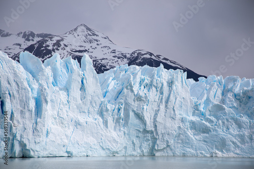 One of the great walls of the Perito Moreno Glacier - Patagonia Argentina