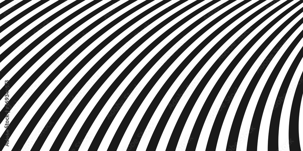 Abstract diagonal background of black and white repeat straight stripe line wavy design Abstract diagonal background of black and white repeat straight stripe line wavy design