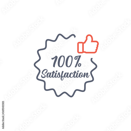 Hundred percent Satisfactio...