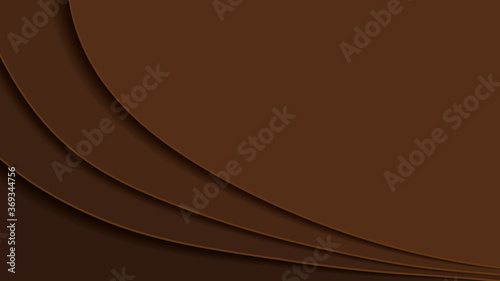 Background brown abstract layers.