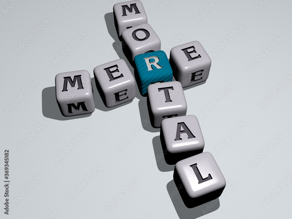 combination of MERE MORTAL built by cubic letters from the top perspective, excellent for the concept presentation. lake and view combination of MERE MORTAL built by cubic letters from the top perspective, excellent for the concept presentation. lake and view