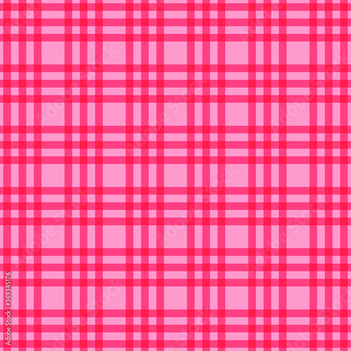 Red tablecloth fiber on pink background vector illustration