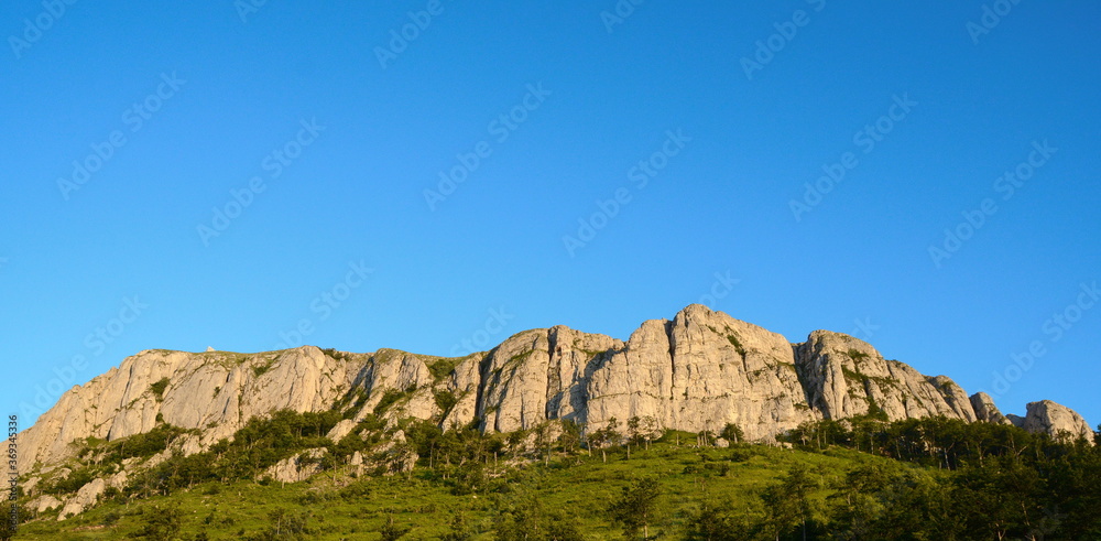 Beautiful Mountains Veliki Krs and Stol near Bor, Eastern Serbia
