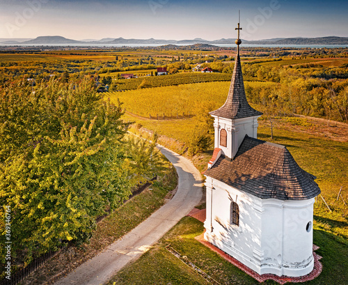 Small chapel at Balatonlell...