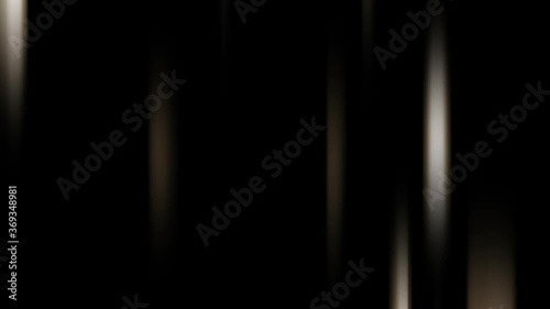 Flickering and moving yellow highlights