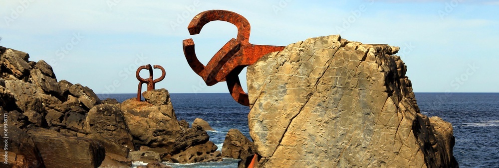 Naklejka premium Comb of the Winds - San Sebastian