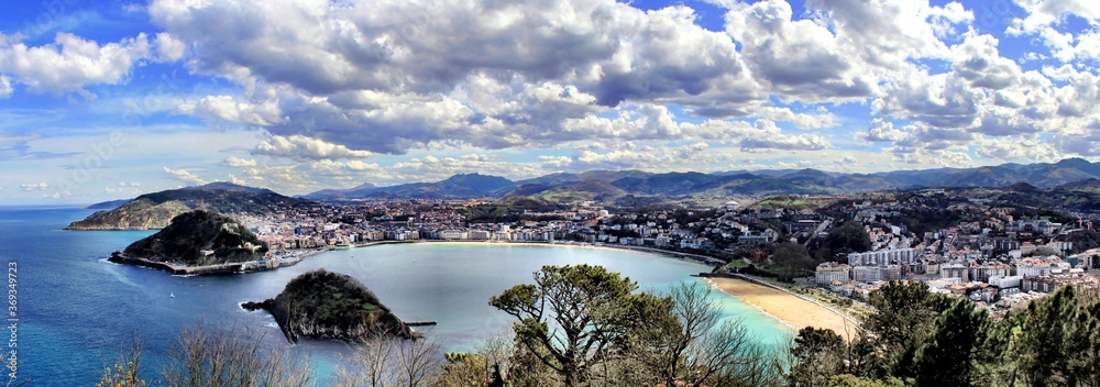 Fototapeta premium San Sebastian, Hiszpania