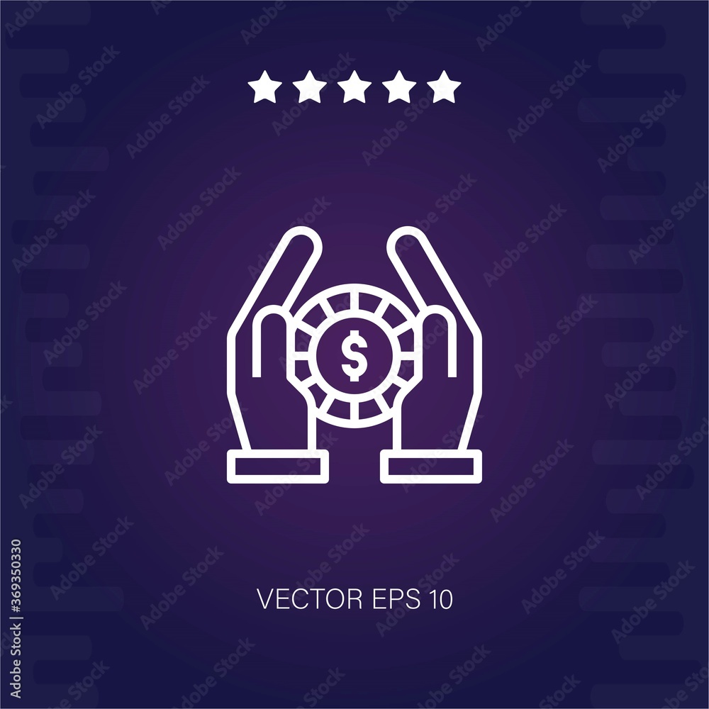 protect vector icon modern illustration protect vector icon modern illustration
