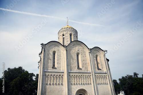 Church of Saint Demetrius in Vladimir, Russia.	
 photo