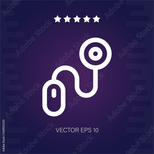 pay per click vector icon modern illustration