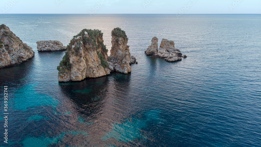 Fototapeta premium Faraglioni di Scopello