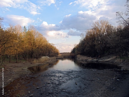  beautiful landscape view of the river © Cherenok Ivan