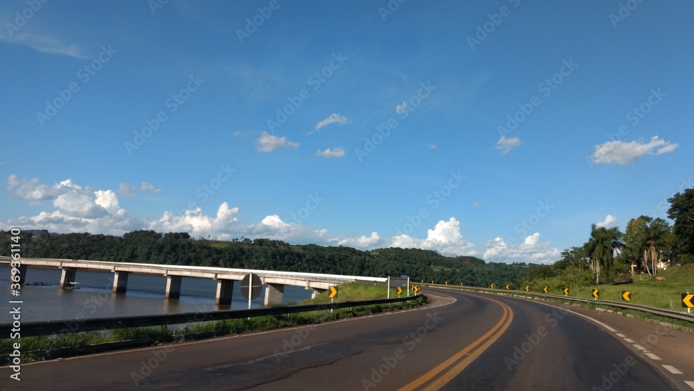 Fototapeta premium road to the sky