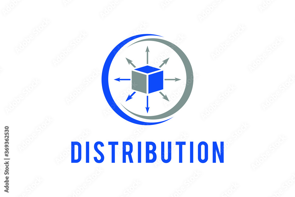 Box for distribution concept ready to use. Box for distribution concept ready to use.