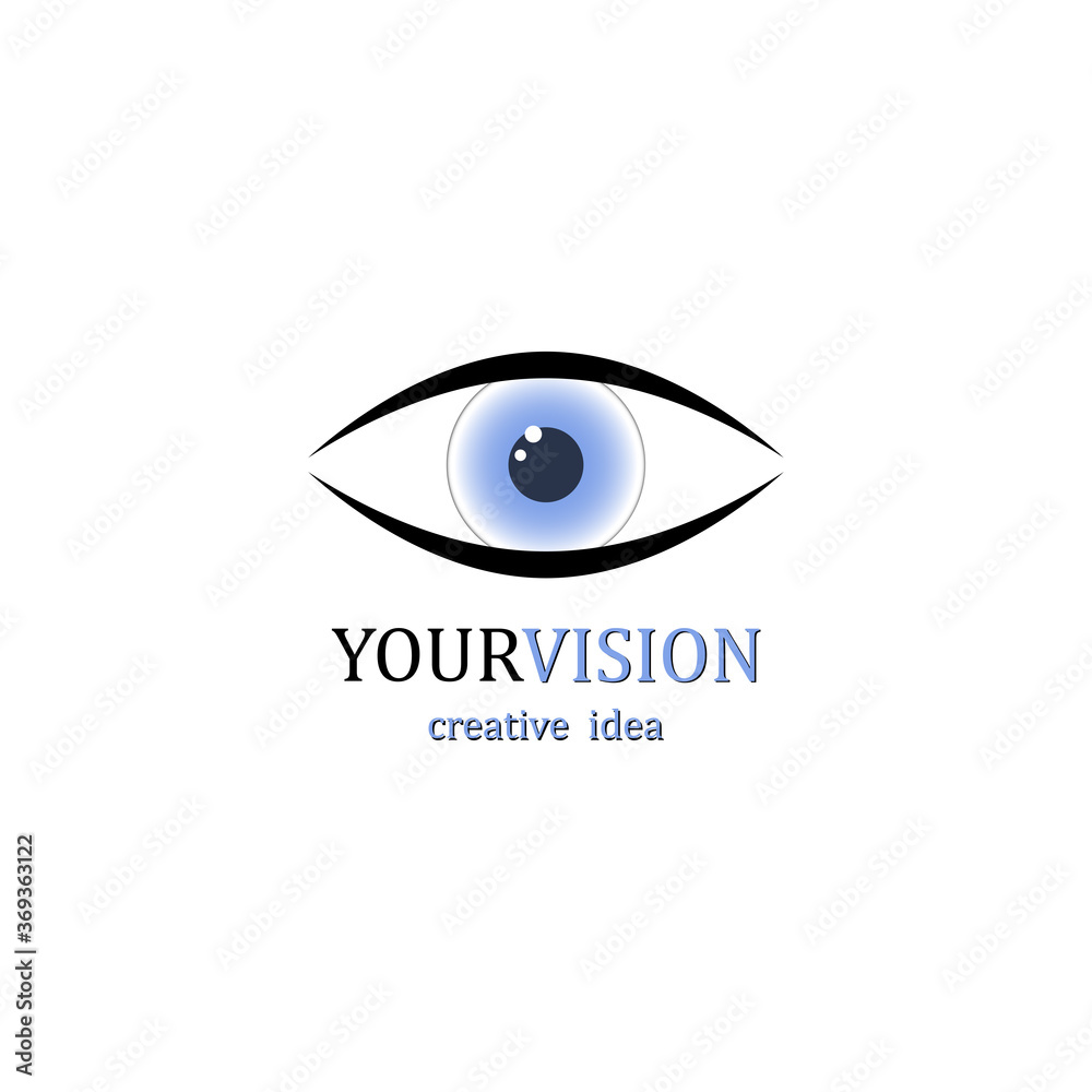 Eye icon, logo design, vision idea concept. Vector illustration. Eye icon, logo design, vision idea concept. Vector illustration.