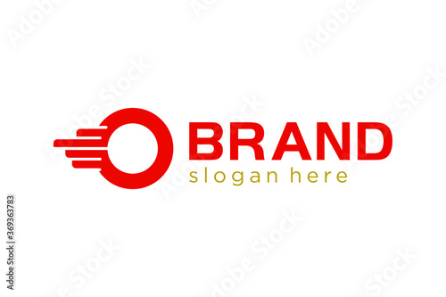 A circle for logo design concept. Very suitable in various business purposes, also for icon, symbol and many more.
