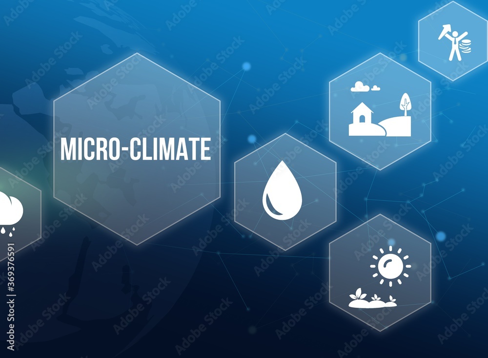 micro-climate Stock Illustration | Adobe Stock