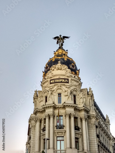 Metropolis, City Madrid Spain - Europe