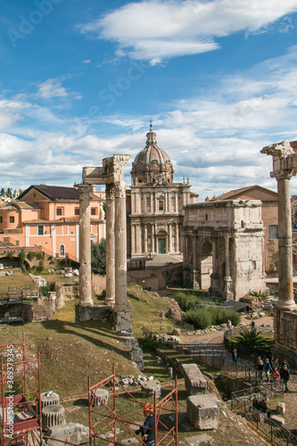 Historical Roman Forum, Italy Rome - Europe