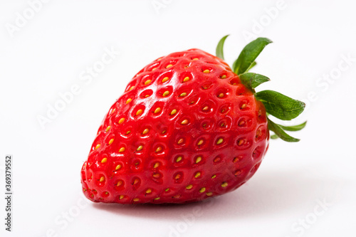 strawberry on white background 