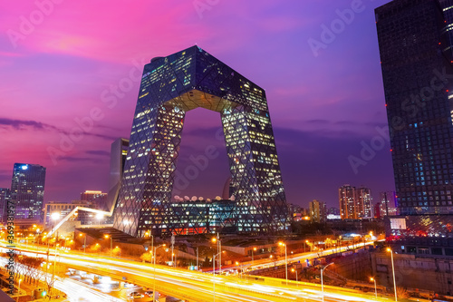 The CCTV Headquarters on the CMG Guanghua Road Office Area in Beijing, China photo