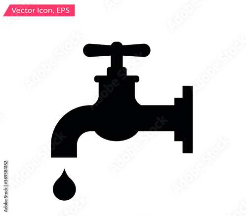 Tap with water drop
