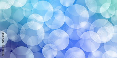 夏　水玉　水彩　背景