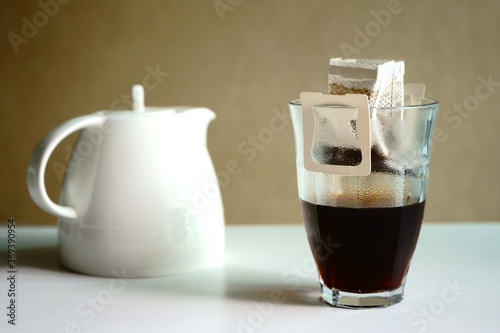  Drip bag fresh coffee cup