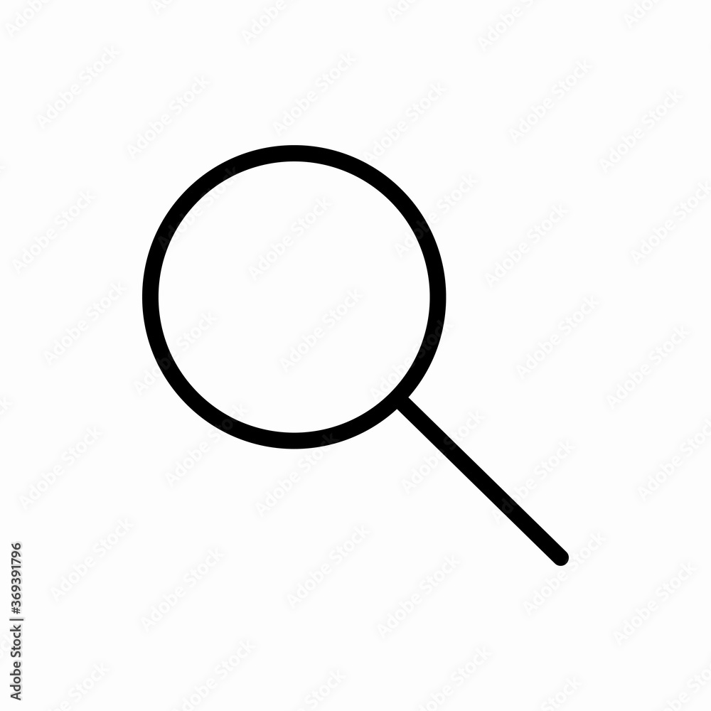 Outline search icon.Search vector illustration. Symbol for web and mobile Outline search icon.Search vector illustration. Symbol for web and mobile
