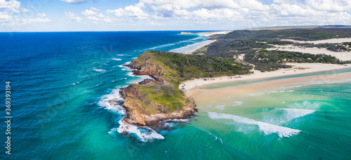 The stunning Waddy Point on Fraser Island photo